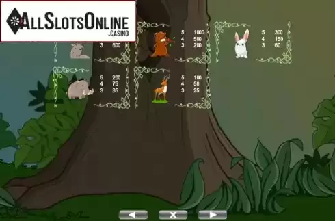 Screen7. The Wild Forest from Portomaso Gaming