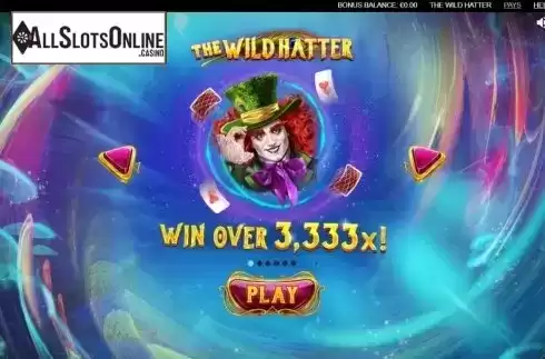 Win Over 3333x. The Wild Hatter from Red Tiger