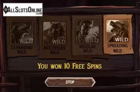 Free Spins 1. The Wolf's Bane from NetEnt