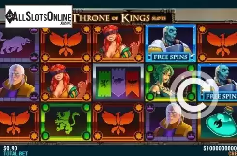 Reel Screen. Throne of Kings from Slot Factory