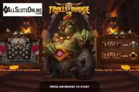 Start Screen. Trolls Bridge 2 from Yggdrasil