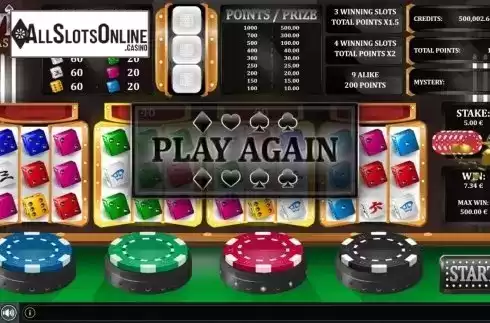 Win Screen 2. VIP Casino Dice from GAMING1
