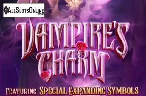 Start Screen. Vampire's Charm from PG Soft