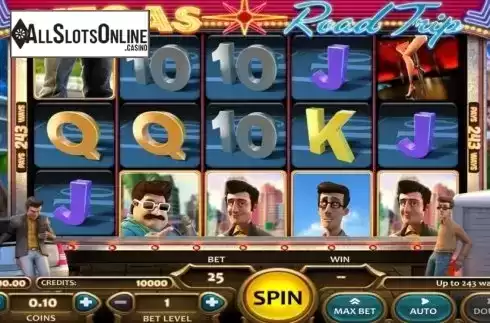 Reel Screen. Vegas Road Trip from Nucleus Gaming