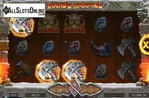 Free Spins 3. Vikings Rampage from Dream Tech