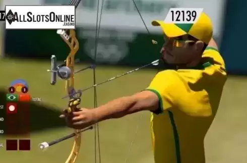 Game Screen. Virtual Archery from Kiron Interactive