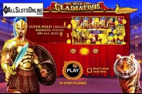 Screen 1. Wild Gladiators from Pragmatic Play