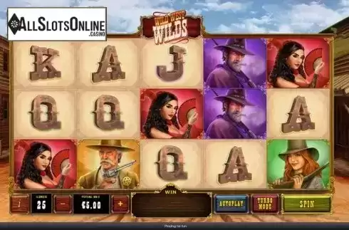 Reel Screen. Wild West Wilds from Playtech Vikings