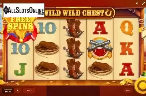 Screen 1. Wild Wild Chest from Red Tiger