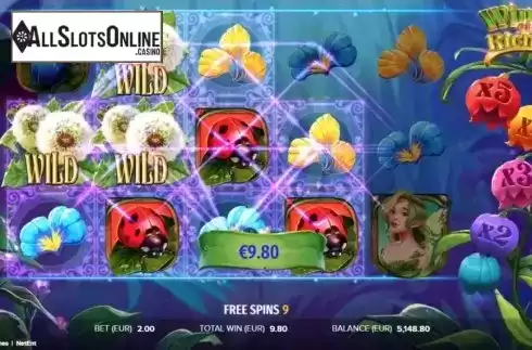 Free Spins 2. Wings of Riches from NetEnt