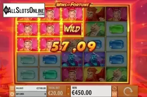 Screen 8. Wins of Fortune from Quickspin