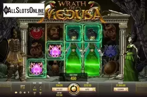 Nice Win. Wrath of Medusa from Rival Gaming
