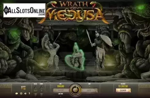 Free Spins. Wrath of Medusa from Rival Gaming