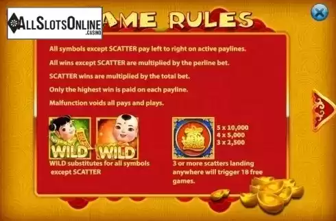 Game Rules. Yun Cai Tong Zi from KA Gaming