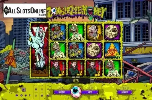 Screen5. Zombiezee Money from Rival Gaming