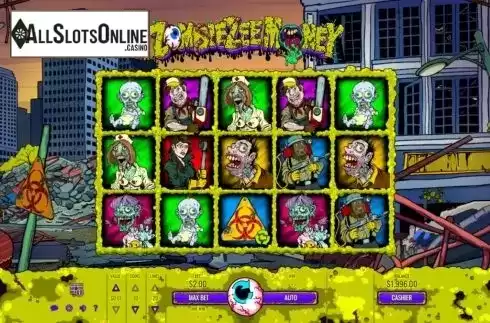 Screen2. Zombiezee Money from Rival Gaming