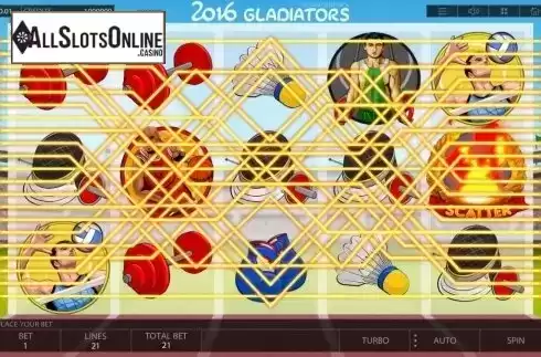 Screen7. 2016 Gladiators from Endorphina