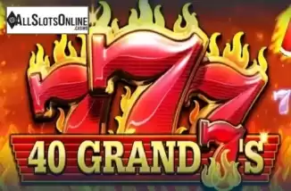 40 Grand Sevens. 40 Grand Sevens from FUGA Gaming