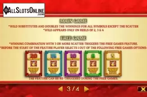 Features 1. 5 Fortunes Gold from Givme Games
