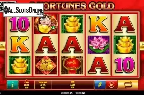 Win Screen 1. 5 Fortunes Gold from Givme Games