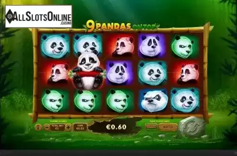 Win Screen . 9 Pandas On Top from Skywind Group