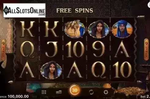 Free Spins. Magic of Sahara from All41 Studios