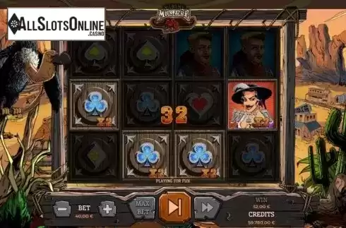 Win Screen 2. Madame Moustache from Spinmatic