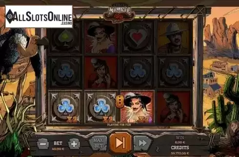 Win Screen 3. Madame Moustache from Spinmatic