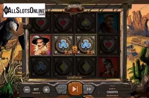 Win Screen 4. Madame Moustache from Spinmatic