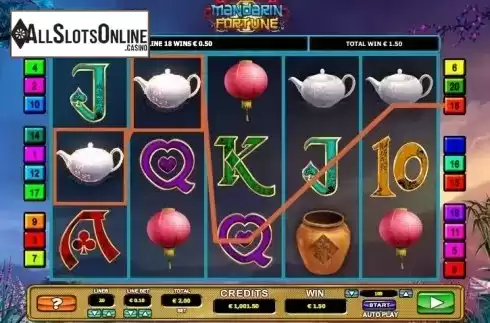 Win. Mandarin fortune from 2by2 Gaming