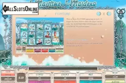 Screen5. Maritime Maidens from Microgaming