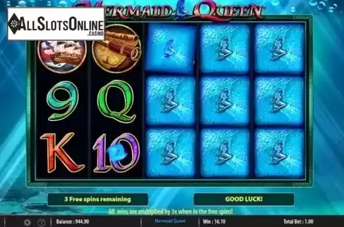 Free Spins. Mermaid Queen (SG) from SG