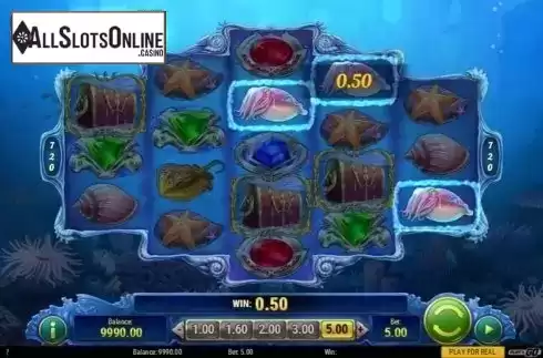 Win screen 1. Mermaid's Diamond from Play'n Go