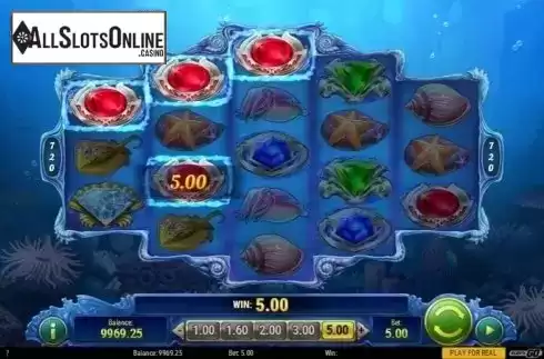 Win screen 3. Mermaid's Diamond from Play'n Go