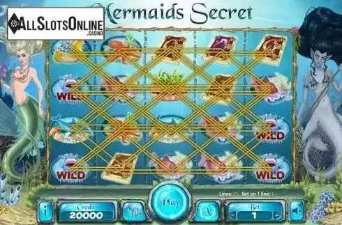 Reels screen. Mermaids Secrets from X Card