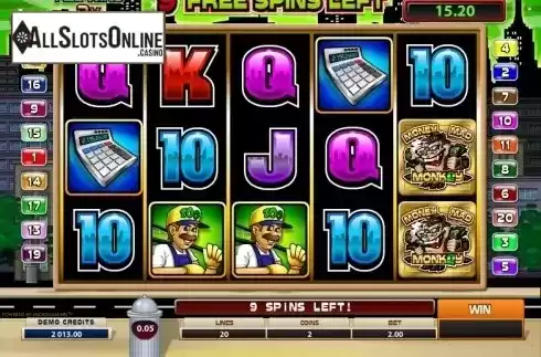Screen 6. Money Mad Monkey from Microgaming
