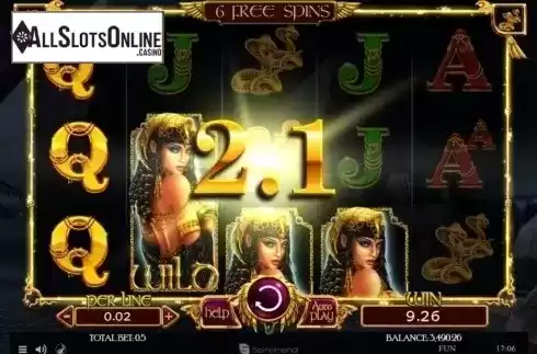 Free Spins 5. Nights of Egypt from Spinomenal