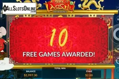 Free Spins 1. A Year Of Laoshu from Maverick