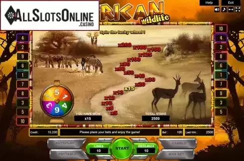 Info. African Wildlife from Platin Gaming