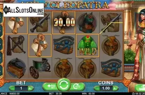 Win screen 1. Age of Cleopatra from 7mojos