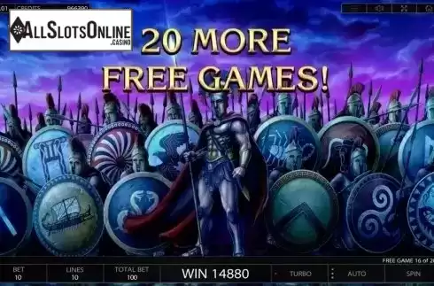 Free Spins 4. Almighty Sparta from Endorphina