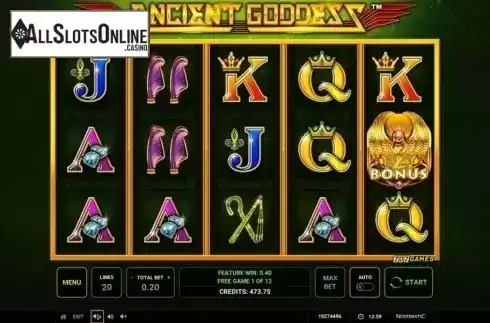 Free Spins 2. Ancient Goddess from Greentube