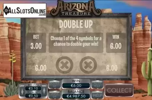 Double game win. Arizona Treasure from Genesis