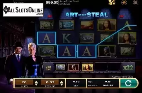 Win. Art of the Steal from High 5 Games