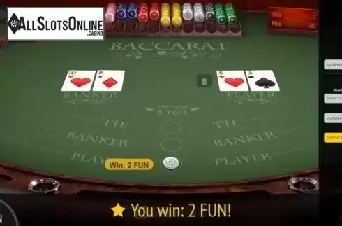 Provable Fairness. Baccarat (BGaming) from BGAMING