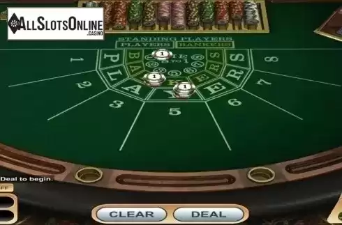 Game Screen. Baccarat (Betsoft) from Betsoft