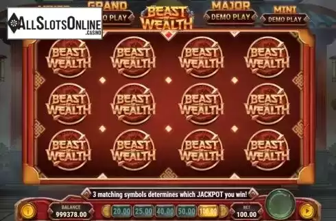 Screen6. Beast of Wealth from Play'n Go