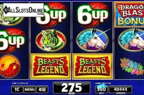 Screen6. Beasts of Legend from Incredible Technologies