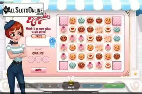 Bonus Game 1. Belle’s Cupcakes from Roxor Gaming