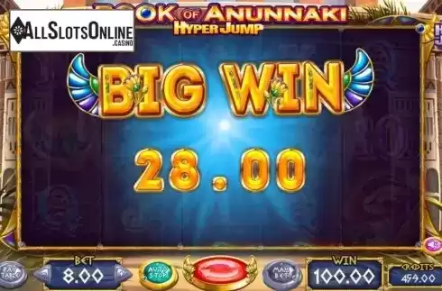 Big Win. Book Of Anunnaki from Felix Gaming